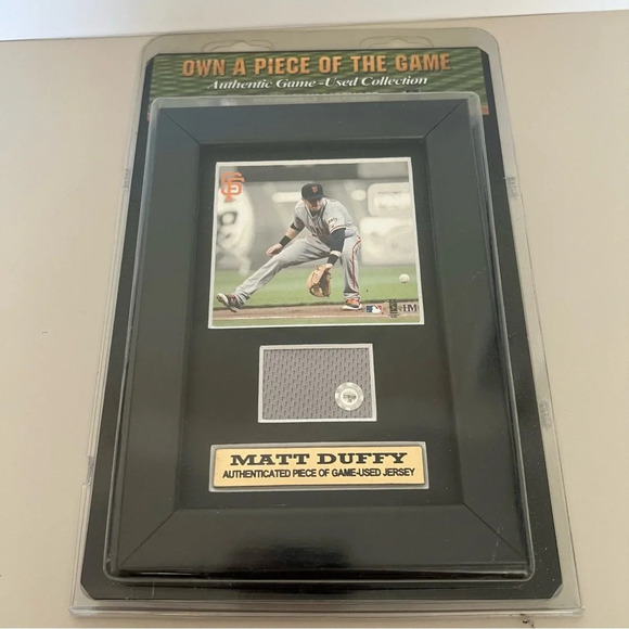 San Francisco Giants Piece of the Game Authenticated Jersey Matt Duffy Sports - Picture 3 of 3